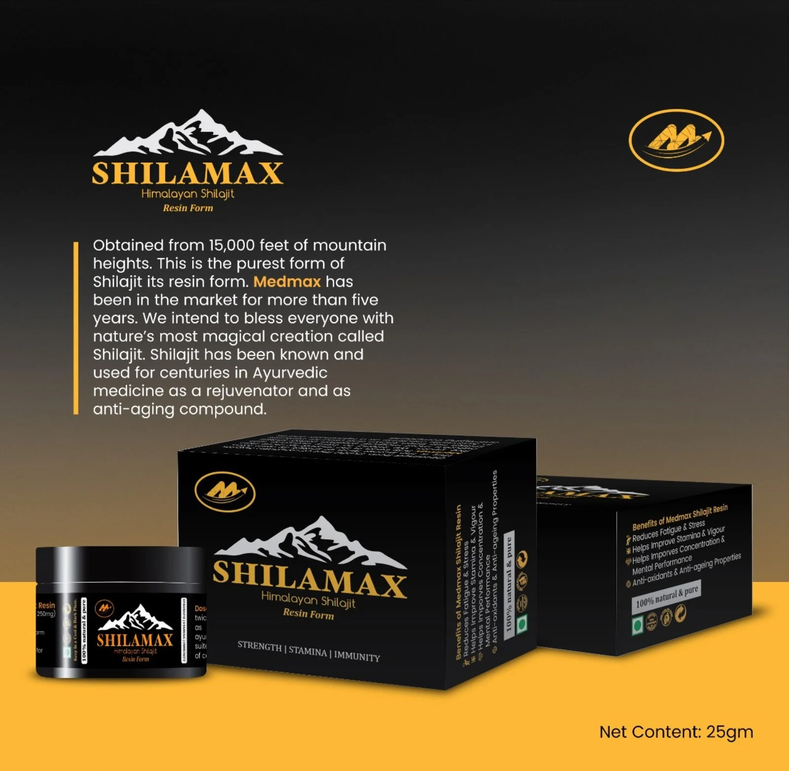 Shilamax Shilajit